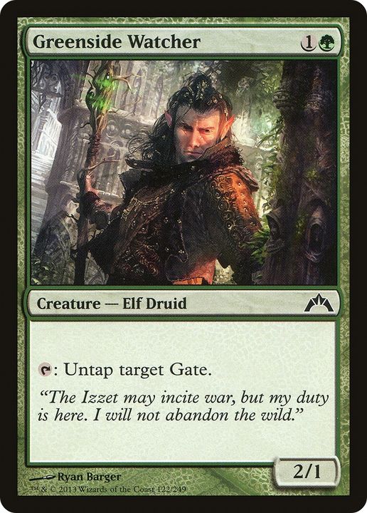 Greenside Watcher in the group Magic the Gathering / Types / Colors / Green at Proxyprinters.com (84910)