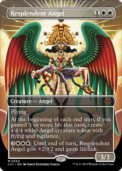 Resplendent Angel in the group Magic the Gathering / Types / Colors / White at Proxyprinters.com (84913)