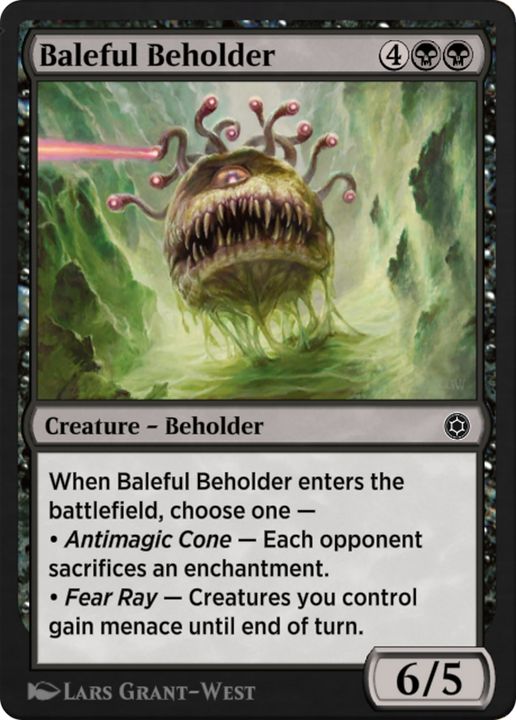 Baleful Beholder in the group Magic the Gathering / Sets / Alchemy Horizons: Baldur's Gate at Proxyprinters.com (84919)