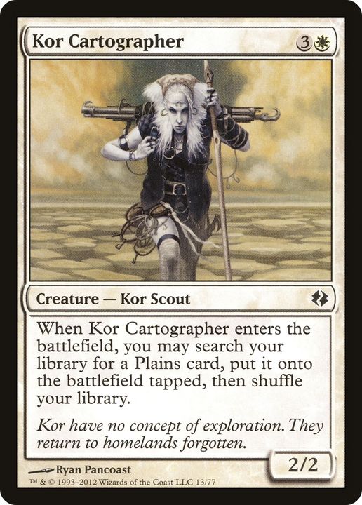 Kor Cartographer in the group Magic the Gathering / Sets / Duel Decks: Venser vs. Koth at Proxyprinters.com (84921)