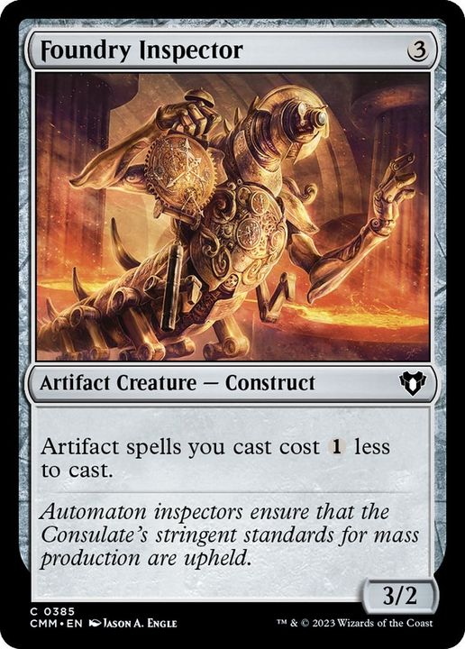 Foundry Inspector in the group Magic the Gathering / Types / Colors / Colorless at Proxyprinters.com (8496)