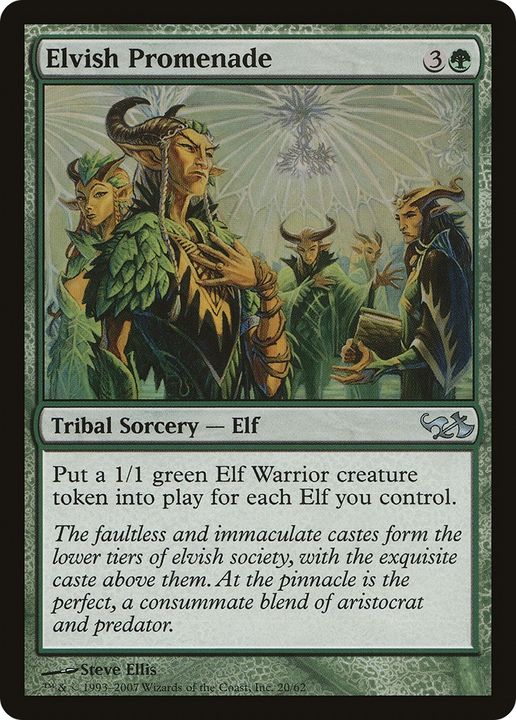 Elvish Promenade in the group Magic the Gathering / Types / Colors / Green at Proxyprinters.com (84983)