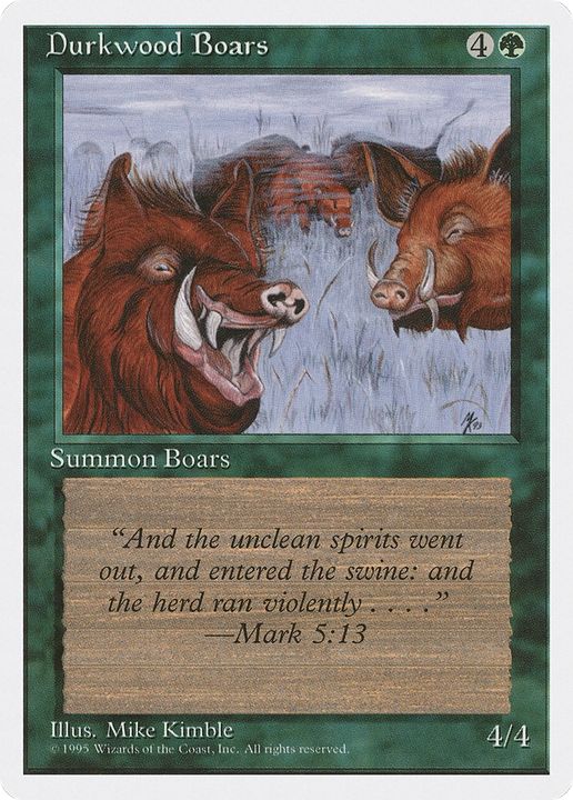 Durkwood Boars in the group Advanced search at Proxyprinters.com (84992)