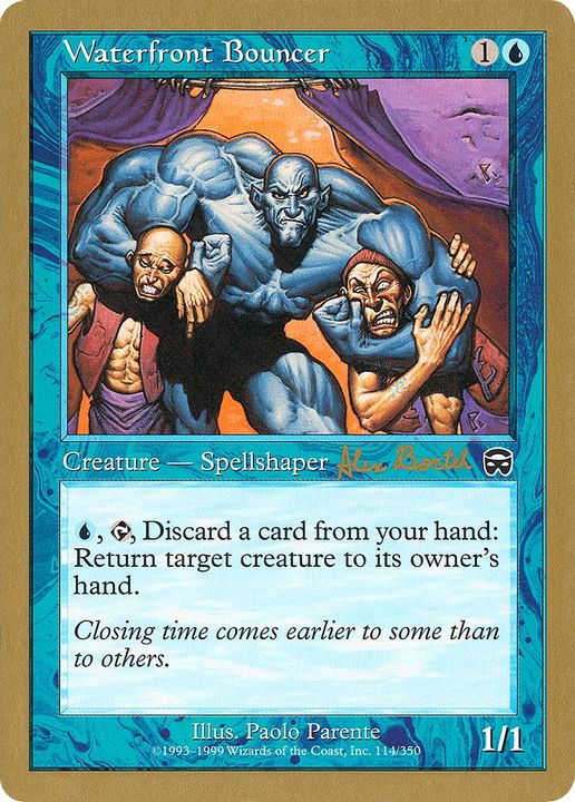 Waterfront Bouncer in the group Magic the Gathering / Types / Colors / Blue at Proxyprinters.com (85000)