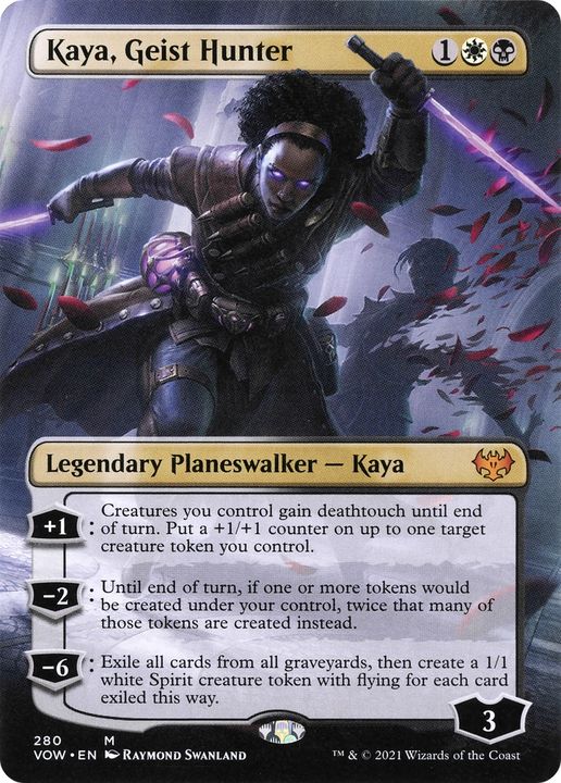 Kaya, Geist Hunter in the group Magic the Gathering / Sets / Innistrad: Crimson Vow at Proxyprinters.com (85022)