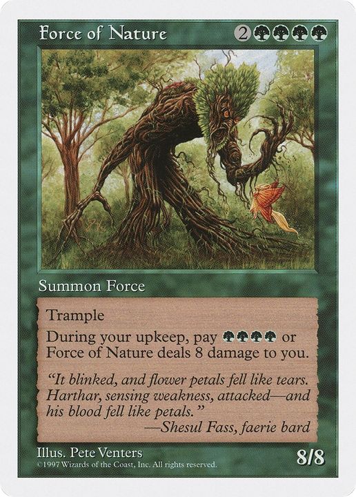 Force of Nature in the group Singles at Proxyprinters.com (85028)