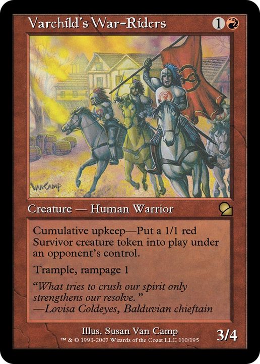 Varchild's War-Riders in the group Magic the Gathering / Types / Creatures / Warrior at Proxyprinters.com (85043)