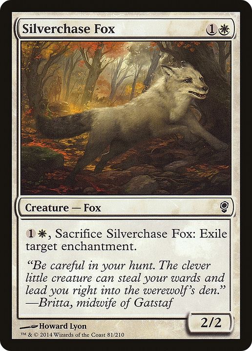 Silverchase Fox in the group Magic the Gathering / Sets / Conspiracy at Proxyprinters.com (85044)