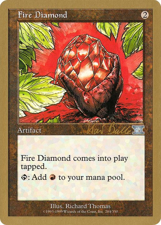 Fire Diamond in the group Magic the Gathering / Sets / World Championship Decks 1999 at Proxyprinters.com (85049)