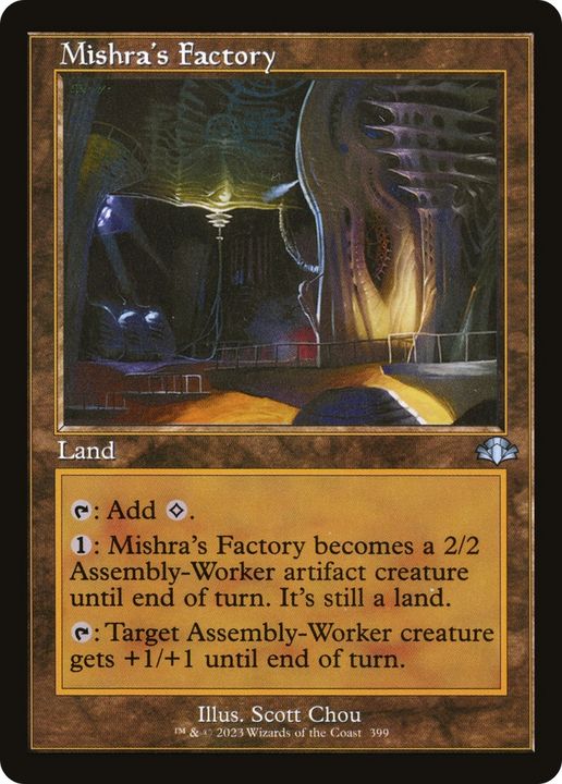 Mishra's Factory in the group Magic the Gathering / Types / Colors / Colorless at Proxyprinters.com (85064)