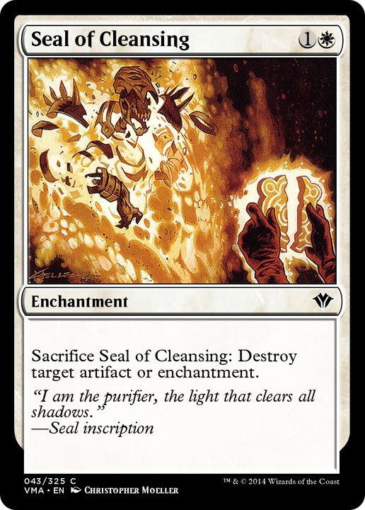 Seal of Cleansing in the group Singles at Proxyprinters.com (85074)