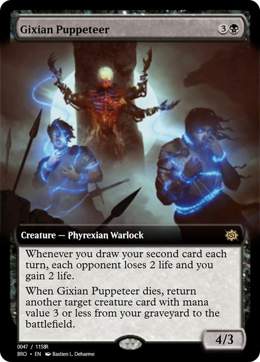 Gixian Puppeteer in the group Magic the Gathering / Types / Colors / Black at Proxyprinters.com (85078)