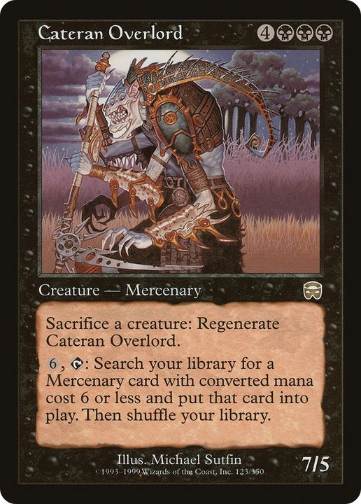 Cateran Overlord in the group Magic the Gathering / Sets / Midnight Hunt Commander at Proxyprinters.com (85092)