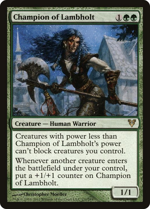 Champion of Lambholt in the group Magic the Gathering / Sets / Avacyn Restored at Proxyprinters.com (85102)