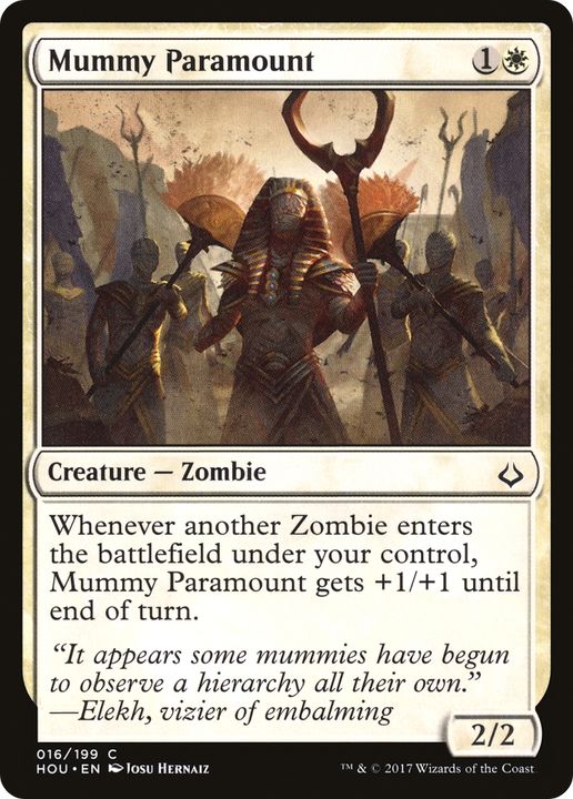 Mummy Paramount in the group Magic the Gathering / Types / Colors / White at Proxyprinters.com (85111)