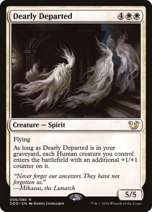 Dearly Departed in the group Magic the Gathering / Types / Colors / White at Proxyprinters.com (8512)