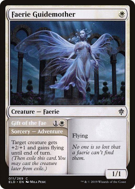 Faerie Guidemother // Gift of the Fae in the group Magic the Gathering / Sets / Throne of Eldraine at Proxyprinters.com (85127)