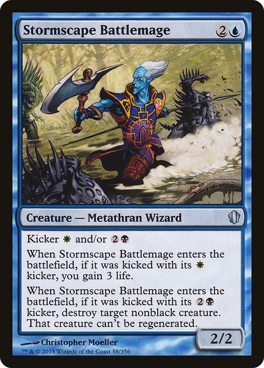 Stormscape Battlemage in the group Magic the Gathering / Sets / Commander 2013 at Proxyprinters.com (85134)