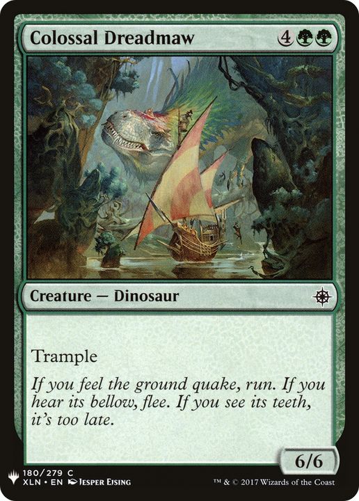 Colossal Dreadmaw in the group Magic the Gathering / Types / Colors / Green at Proxyprinters.com (85139)