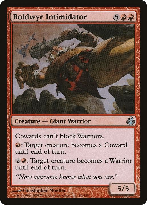 Boldwyr Intimidator in the group Magic the Gathering / Types / Creatures / Warrior at Proxyprinters.com (8516)