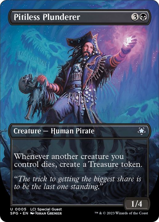 Pitiless Plunderer in the group Magic the Gathering / Types / Colors / Black at Proxyprinters.com (85169)