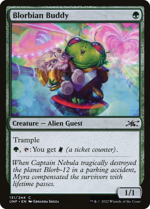 Blorbian Buddy in the group Magic the Gathering / Types / Colors / Green at Proxyprinters.com (85177)