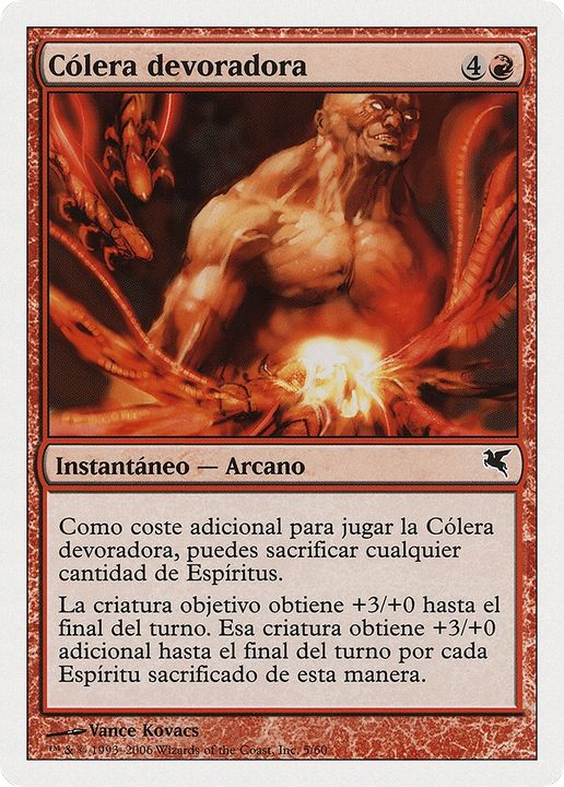 Devouring Rage in the group Magic the Gathering / Types / Colors / Red at Proxyprinters.com (85182)