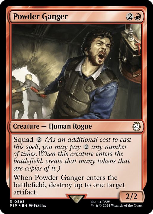 Powder Ganger in the group Magic the Gathering / Types / Colors / Red at Proxyprinters.com (85234)