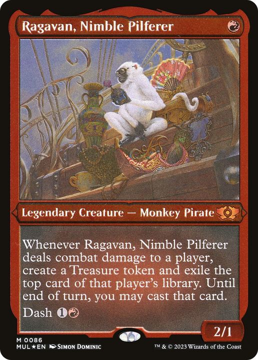 Ragavan, Nimble Pilferer in the group Magic the Gathering / Sets / Multiverse Legends at Proxyprinters.com (85258)