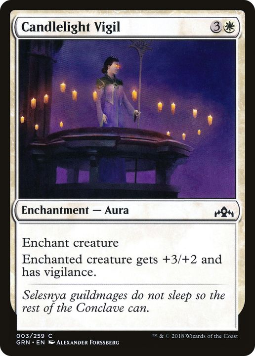 Candlelight Vigil in the group Magic the Gathering / Types / Colors / White at Proxyprinters.com (85278)