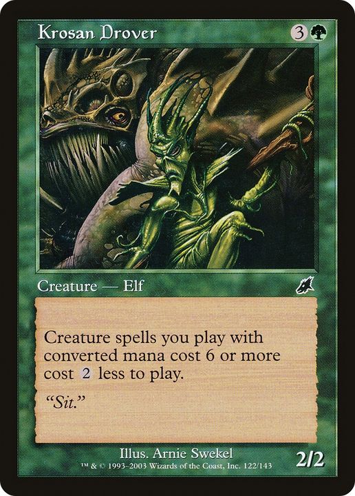 Krosan Drover in the group Magic the Gathering / Types / Colors / Green at Proxyprinters.com (85290)