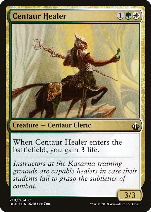 Centaur Healer in the group Magic the Gathering / Sets / Battlebond Promos at Proxyprinters.com (85292)