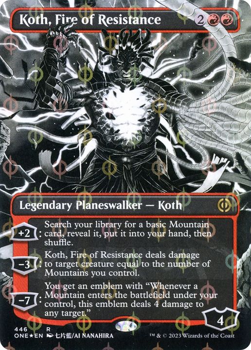 Koth, Fire of Resistance in the group Magic the Gathering / Types / Colors / Red at Proxyprinters.com (85299)