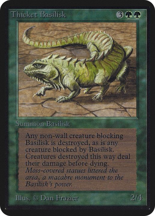 Thicket Basilisk in the group Singles at Proxyprinters.com (85301)