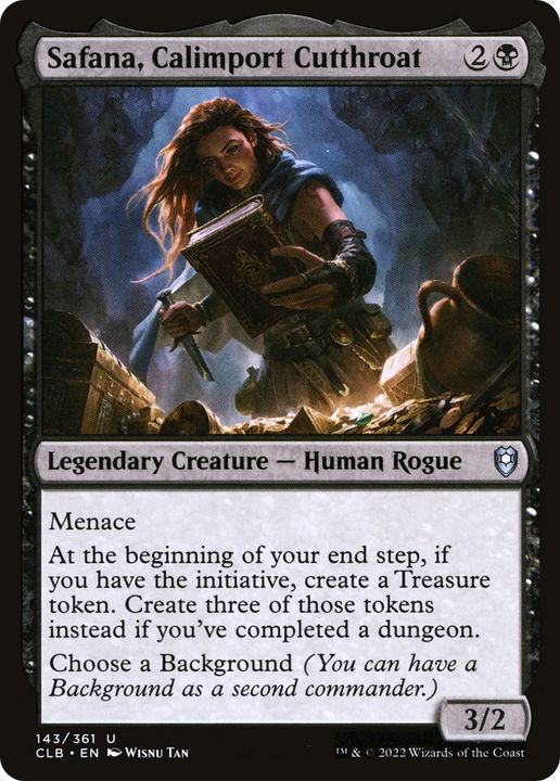 Safana, Calimport Cutthroat in the group Magic the Gathering / Sets / Commander Legends: Battle for Baldur's Gate at Proxyprinters.com (85312)