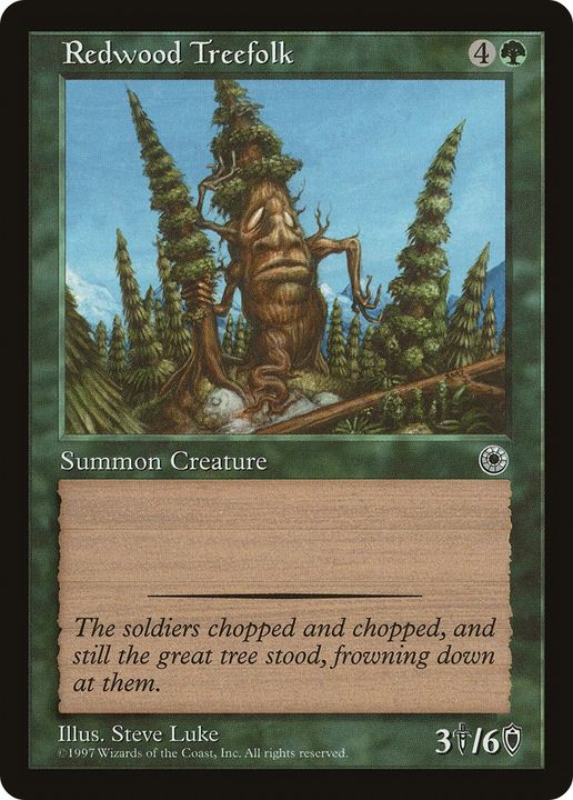 Redwood Treefolk in the group Magic the Gathering / Sets / Portal at Proxyprinters.com (85318)