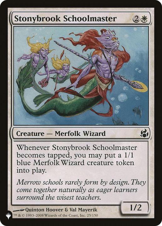 Stonybrook Schoolmaster in the group Magic the Gathering / Types / Creatures / Wizard at Proxyprinters.com (8532)