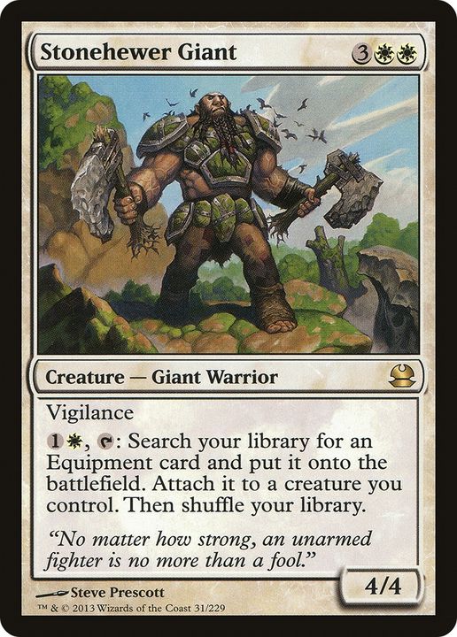 Stonehewer Giant in the group Magic the Gathering / Types / Creatures / Warrior at Proxyprinters.com (85320)