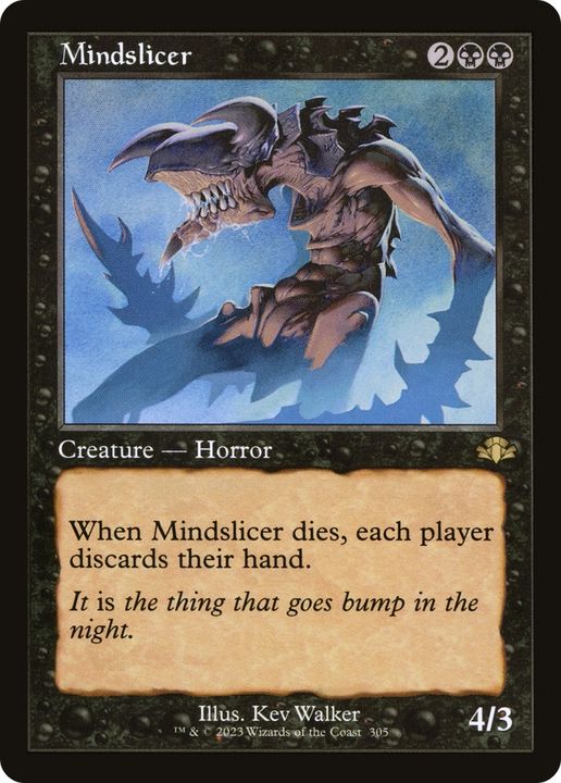 Mindslicer in the group Magic the Gathering / Types / Colors / Black at Proxyprinters.com (85323)