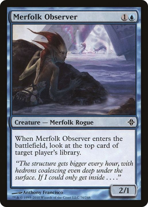 Merfolk Observer in the group Advanced search at Proxyprinters.com (8534)