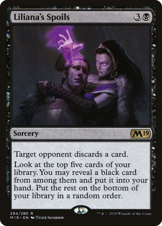 Liliana's Spoils in the group Magic the Gathering / Types / Colors / Black at Proxyprinters.com (85369)