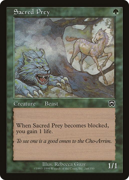 Sacred Prey in the group Magic the Gathering / Types / Colors / Green at Proxyprinters.com (85381)