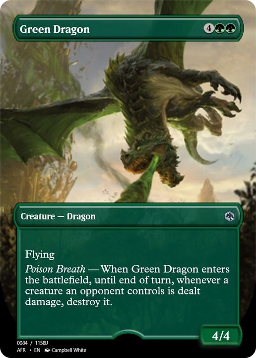 Green Dragon in the group Singles at Proxyprinters.com (85382)