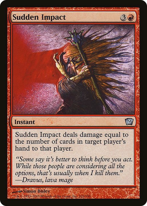 Sudden Impact in the group Magic the Gathering / Types / Colors / Red at Proxyprinters.com (85438)