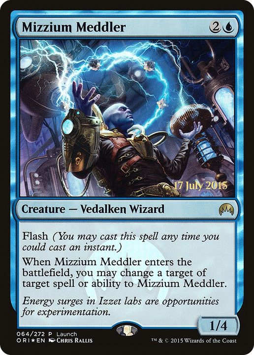 Mizzium Meddler in the group Magic the Gathering / Types / Creatures / Wizard at Proxyprinters.com (85447)