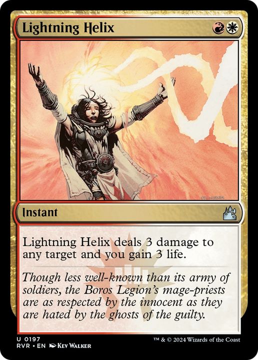 Lightning Helix in the group Magic the Gathering / Types / Colors / Multicolors / R, W at Proxyprinters.com (85452)