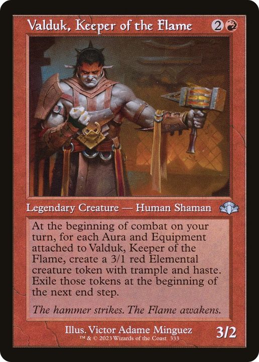 Valduk, Keeper of the Flame in the group Advanced search at Proxyprinters.com (85475)