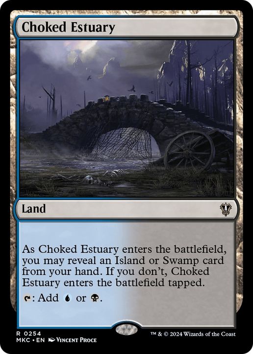 Choked Estuary in the group Magic the Gathering / Sets / Murders at Karlov Manor Commander at Proxyprinters.com (85481)