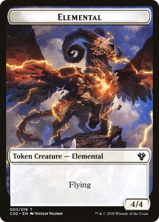 Elemental in the group Magic the Gathering / Types / Colors / White at Proxyprinters.com (8550)