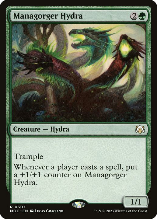 Managorger Hydra in the group Magic the Gathering / Types / Colors / Green at Proxyprinters.com (85500)